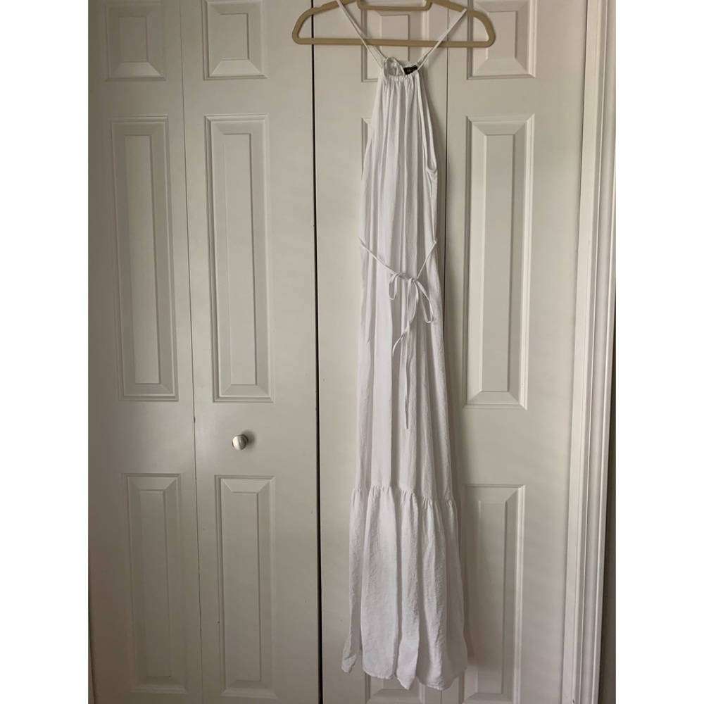 Long white dress